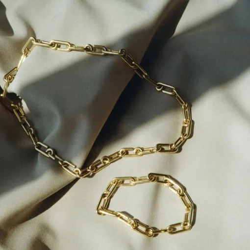Clearance Otiumberg Signature Gold Arena Bracelet Handmade Jewelry