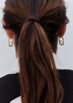 New Otiumberg Spiralis Earrings in Gold Vermeil Handmade Jewelry