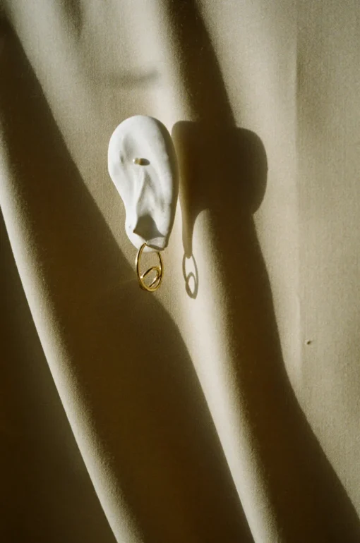 New Otiumberg Spiralis Earrings in Gold Vermeil Handmade Jewelry