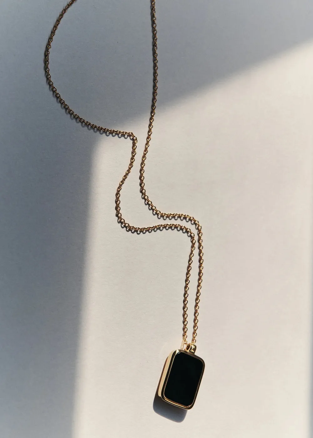 Hot Otiumberg Tag Inlay Pendant in Black Onyx Handmade Jewelry