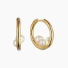 Outlet Otiumberg Trio Pearl Hoops Handmade Jewelry