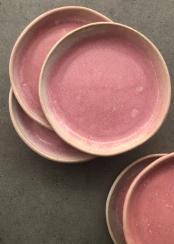 Sale Pink Handcrafted Ceramic Trinket Tray Handmade Beauty | Wellness