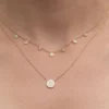 Best Rachel Reid Mini Diamond Circle Necklace Handmade Jewelry