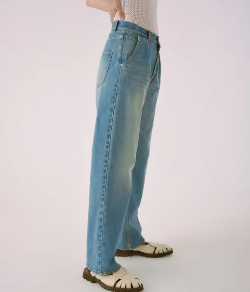 Discount Sayaka Davis Tucked Wide Leg Denim Bottoms