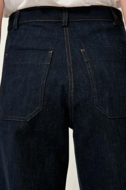 New Sessun Cookie High Rise Wide Leg Denim in Dark Indigo Bottoms