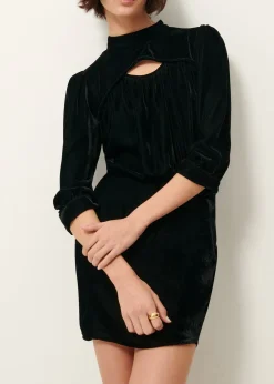 New Sessun Dancing Dress in Black Velvet Dresses