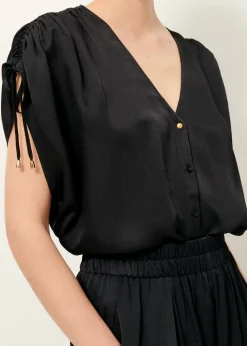 Clearance Sessun Manolita Blouse in Black Tops