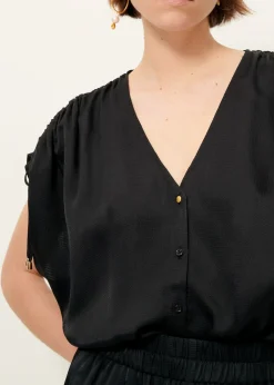Clearance Sessun Manolita Blouse in Black Tops