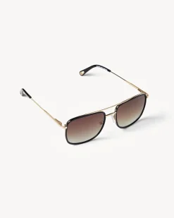 Fashion Shop Machete Amelia Sunglasses in Black Accessories