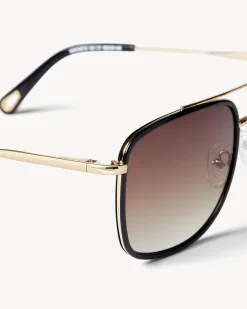 Fashion Shop Machete Amelia Sunglasses in Black Accessories