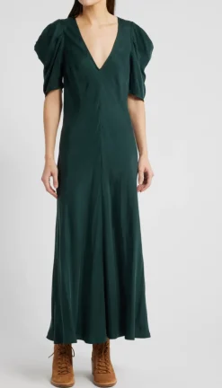 Outlet The Great The Century Dress in Winterpine Dresses