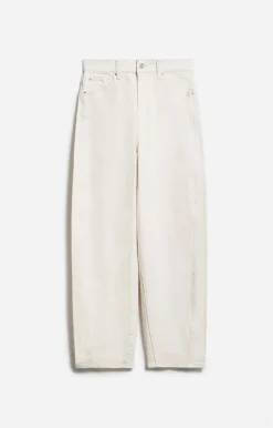 Hot Vanessa Bruno Caleb Denim Jeans in Ecru Bottoms