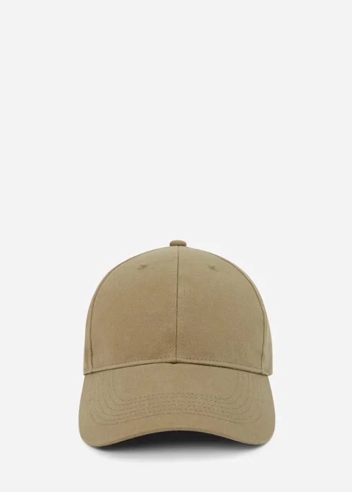 Fashion Vanessa Bruno Casquette Ball Cap in Khaki Tan Accessories