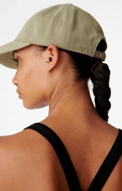 Fashion Vanessa Bruno Casquette Ball Cap in Khaki Tan Accessories