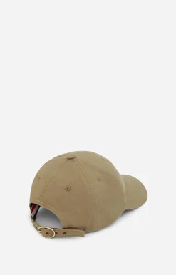 Fashion Vanessa Bruno Casquette Ball Cap in Khaki Tan Accessories