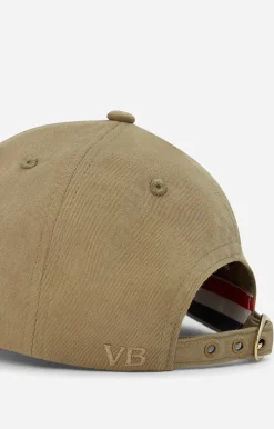 Fashion Vanessa Bruno Casquette Ball Cap in Khaki Tan Accessories